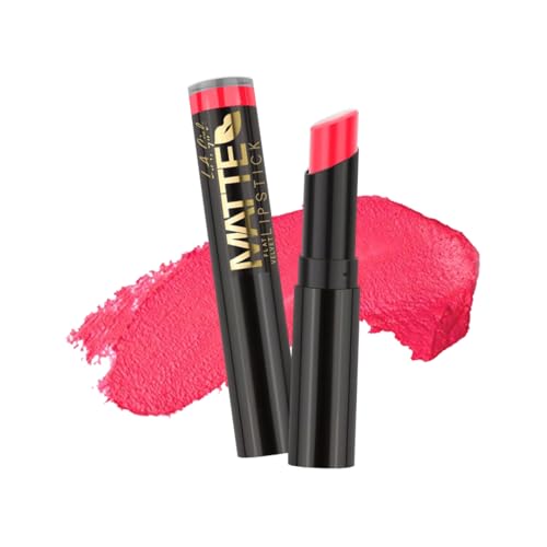 L.A. Girl Lippenstift, matt, Velvet Lipstick Hot Stuff, 25 g von L.A. Girl