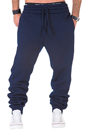 L.A.B 1928 Herren Jogginghose Trainingshose Sporthose Fitness Jogg Japan Kosmo Style Hose LAB-7004 (S, Navy) von L.A.B 1928