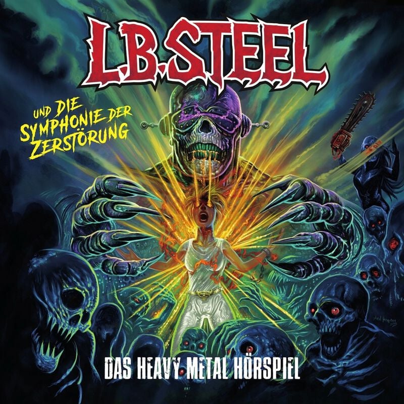 L.B. Steel - Das Heavy Metal Hörspiel L.B. Steel und die Symphonie der zerstörung LP multicolor von L.B. Steel - Das Heavy Metal Hörspiel