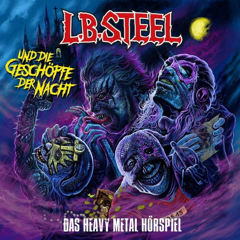L.B. Steel und die Geschöpfe der Nacht von L.B. Steel - Das Heavy Metal Hörspiel - CD (Standard) von L.B. Steel - Das Heavy Metal Hörspiel