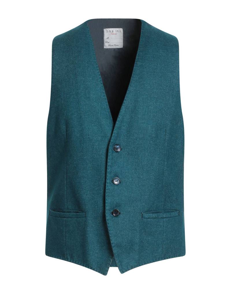 L.B.M. 1911 Couture-weste Herren Aquamarin von L.B.M. 1911