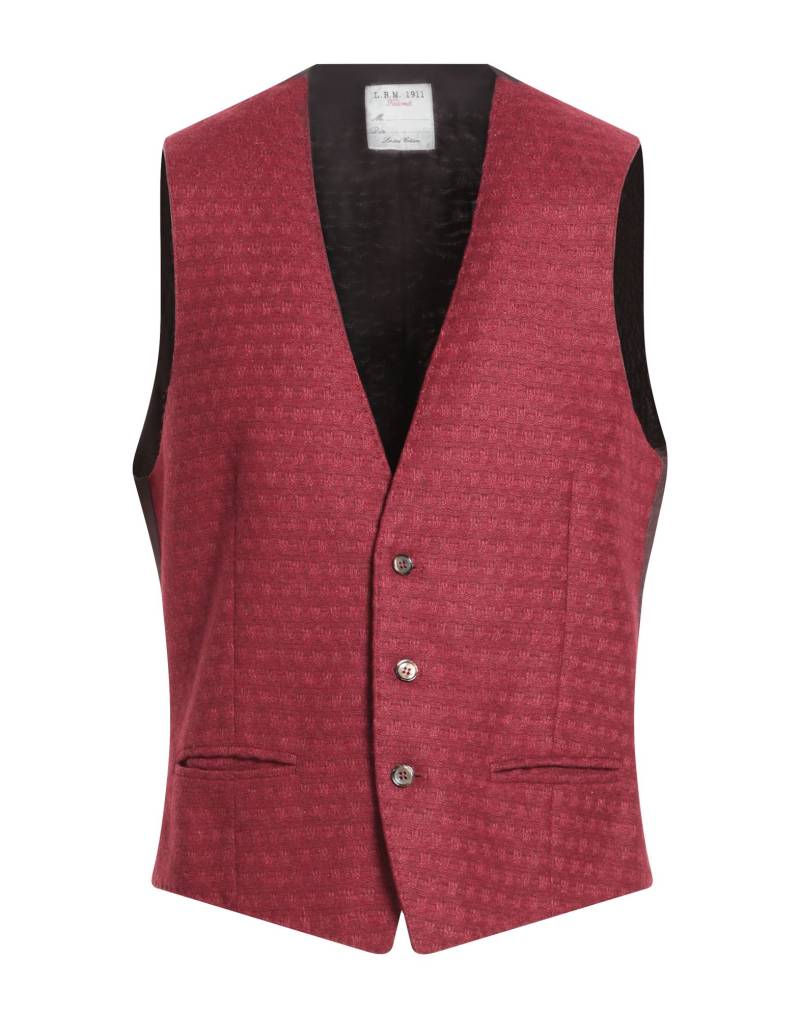 L.B.M. 1911 Couture-weste Herren Ziegelrot von L.B.M. 1911