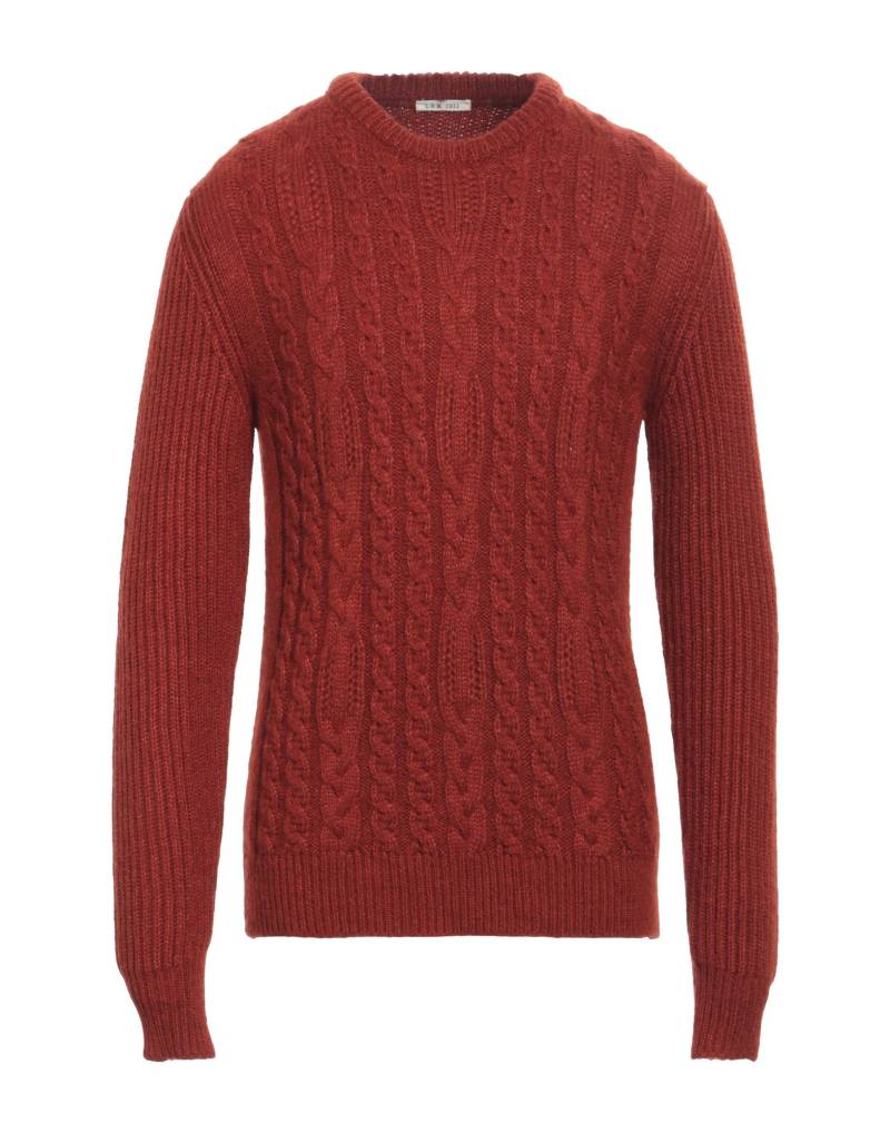 L.B.M. 1911 Pullover Herren Rostrot von L.B.M. 1911