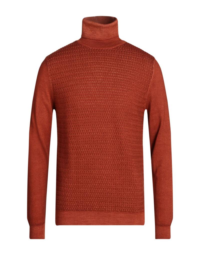 L.B.M. 1911 Rollkragenpullover Herren Rostrot von L.B.M. 1911