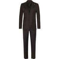 L.B.M.1911 Anzug aus Schurwolle mit Spitzfasson und Billet-Tasche in 56 von L.B.M.1911