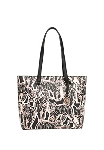 L. CREDI Handtasche Joela mit Label-Applikationen Damen von L.CREDI