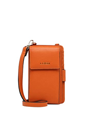L. CREDI Handtasche Jane mit Label-Applikationen Damen von L.CREDI
