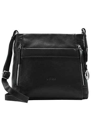 Handtasche LUCIA schwarz - (375-4206 SCHWARZ) von L.CREDI