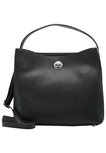 L.Credi Damen Carla Schultertasche Schwarz (schwarz) von L.CREDI