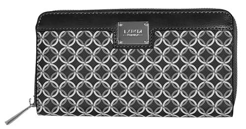 L.CREDI Damen Geldbörse RFID- PIA (schwarz) von L.CREDI