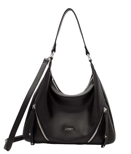 L.CREDI Damen Hobo PRISCILLA schwarz von L.CREDI
