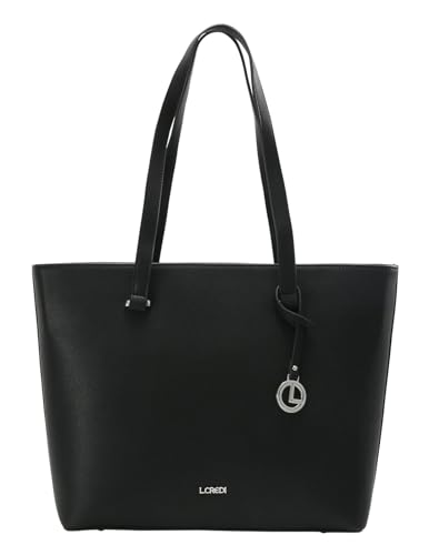 L.CREDI Women's FLIPPA Handbag, schwarz von L.CREDI