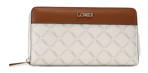 L.CREDI Geldbörse Filiberta mit Label-Applikationen von L.CREDI