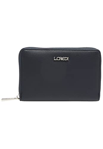 L.CREDI Women's FLIPPA Bi-Fold Wallet, Marine von L.CREDI