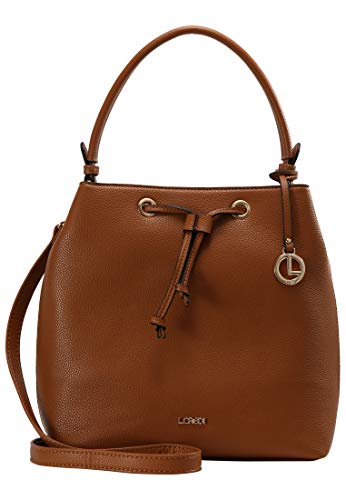 L.CREDI Damen Ebony Handbag, Blau von L.CREDI