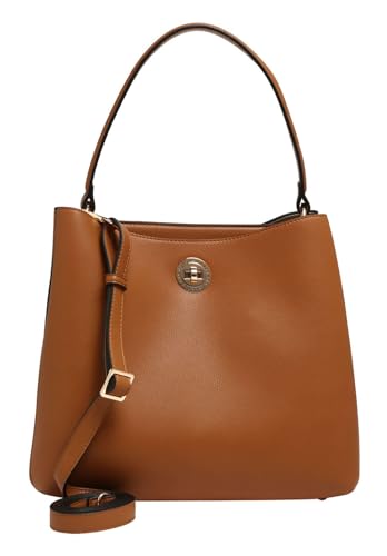 L.CREDI Women's FLIPPA Handbag, Cognac von L.CREDI
