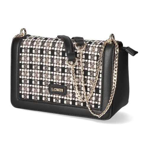 Schultertasche LILOTTA, 99-Ohne Größen:-, Color:schwarz 9 von L.CREDI