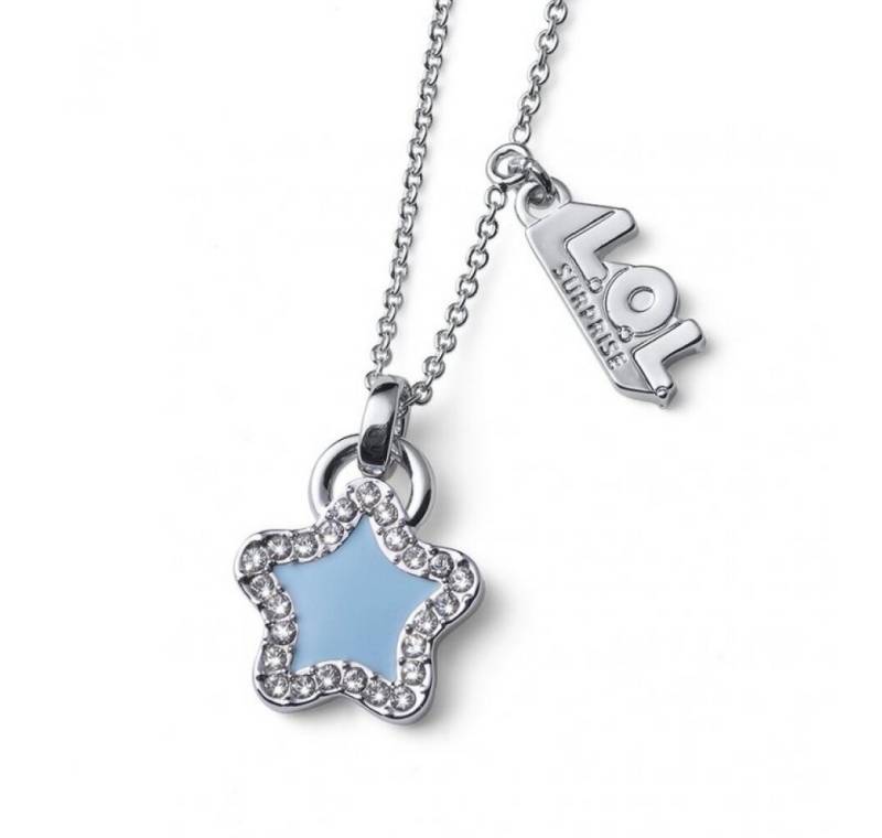 Oliver Weber Kette mit Einhänger Halskette für Mädchen Star mit Kristallen Star L1003BLU von Oliver Weber