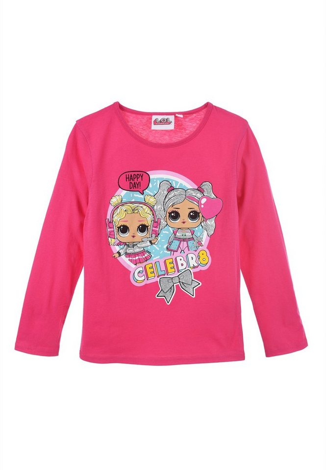 L.O.L. SURPRISE! Langarmshirt Kinder Mädchen Oberteil langarm Longsleeve von L.O.L. SURPRISE!