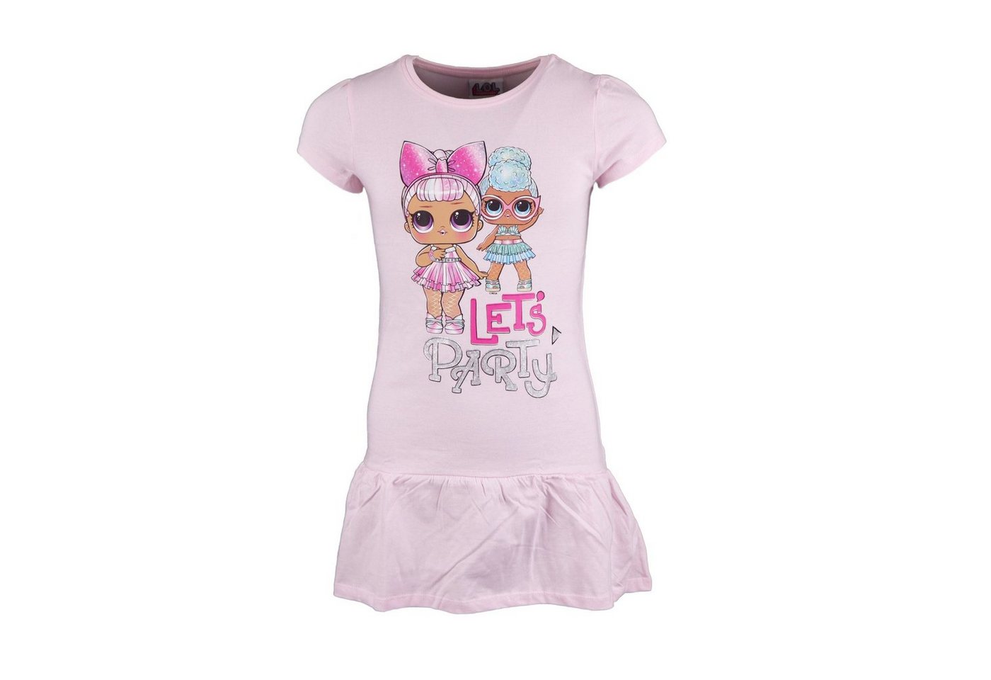 L.O.L. SURPRISE! Sommerkleid LOL Surprise Lets Party Girls Mädchen Kinder Kleid Baumwolle von L.O.L. SURPRISE!