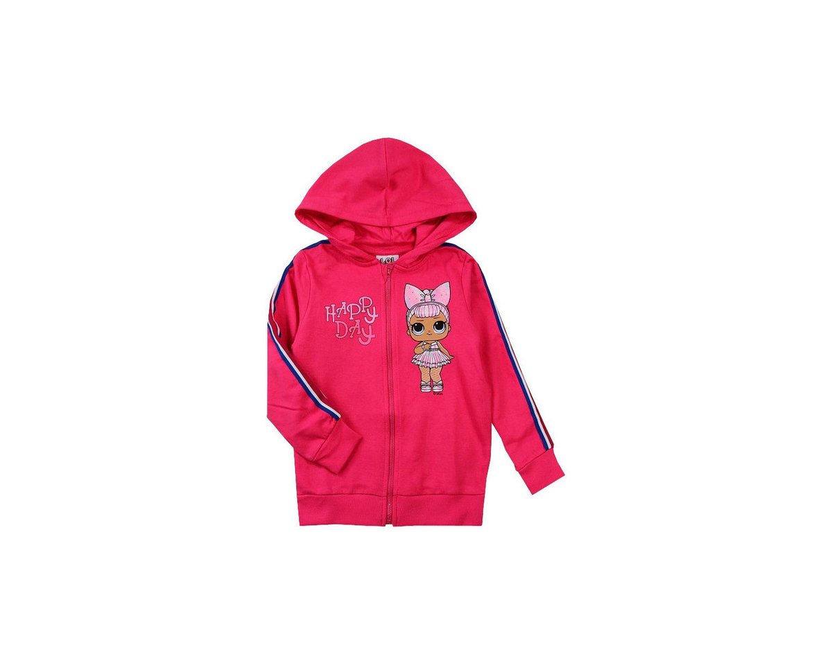 L.O.L. SURPRISE! Sweatjacke L.O.L. Surprise! Mädchen Zip Hoodie, Kapuzenjacke, Trainingsjacke, Zip Pullover, Freizeitjacke von L.O.L. SURPRISE!