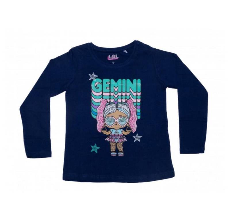 L.O.L. SURPRISE! T-Shirt Modisches Langarm-Mädchen-Shirt - L.O.L. "Gemini" in Pink oder Blau von L.O.L. SURPRISE!