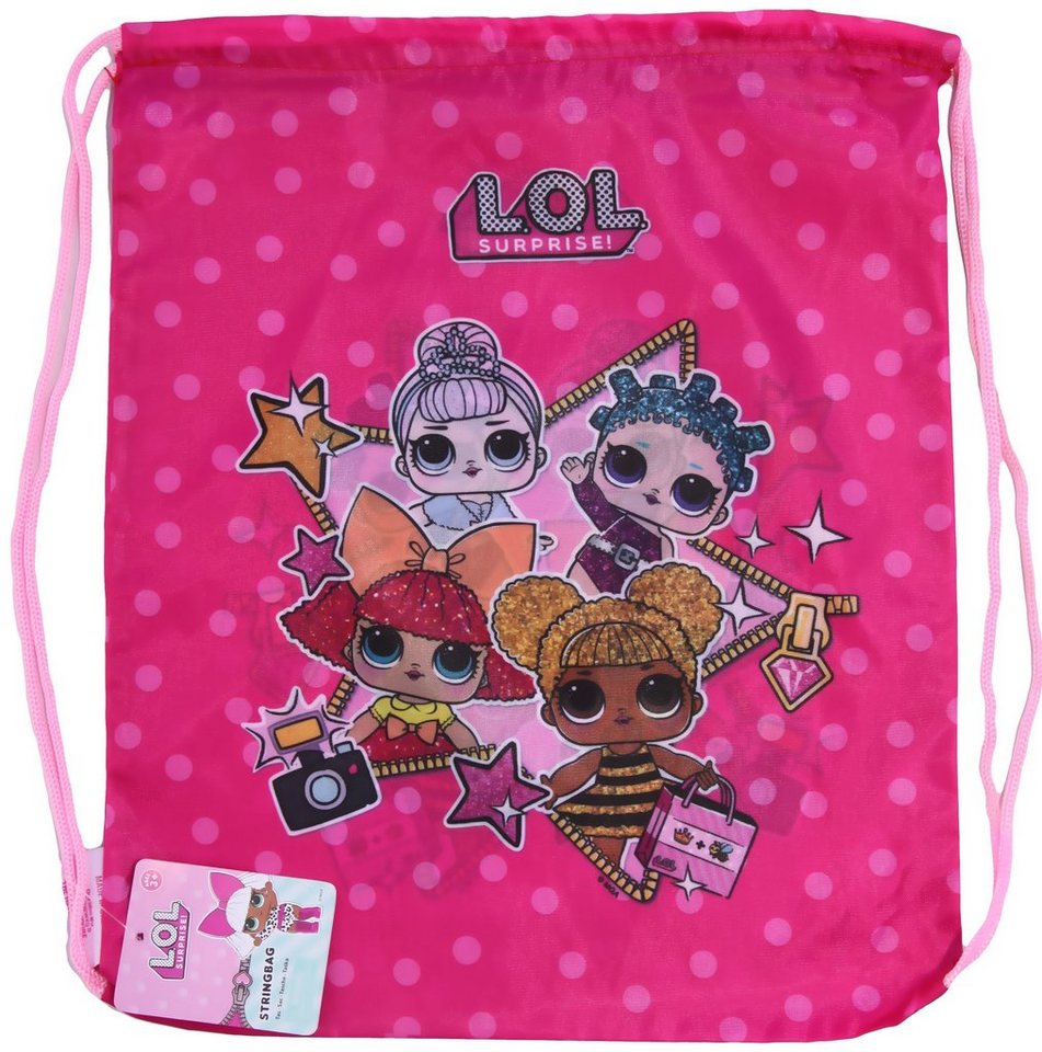 L.O.L. SURPRISE! Turnbeutel Mädchen Turnbeutel L.o.L. Surprise Stringbag von L.O.L. SURPRISE!