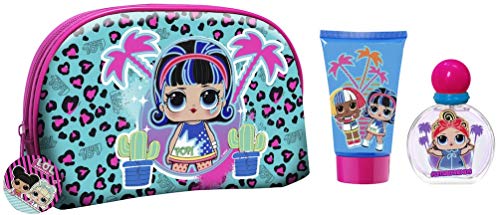L.O.L. Surprise! Kinderparfüm EDT (50) + Duschgel (100ml) mit Beauty Tasche im frechen LOL-Design, Geschenk für Mädchen von L.O.L. Surprise!