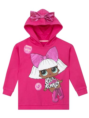 L.O.L. Surprise! Mädchen Hoodie | Pullover für Mädchen | Hoodie Kinder | Rosa 140 von L.O.L. Surprise!