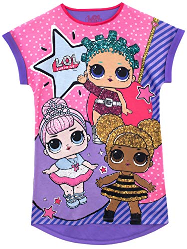 L.O.L. Surprise! Mädchen Puppen Nachthemden Violett 110 von L.O.L. Surprise!