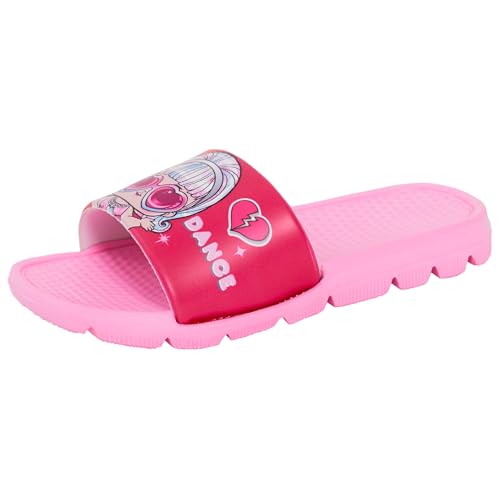 L.O.L. Surprise! Mädchen Puppen Slider Kinder Mode Sommer Sandalen Strand Pool Schuhe Rutsche, rose, 27 EU von L.O.L. Surprise!