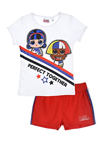 L.O.L. Surprise! Perfect Together Sommer-Set T-Shirt Oberteil mit Shorts Hose von L.O.L. Surprise!
