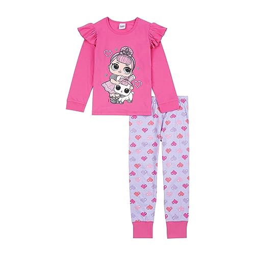 LOL Surprise Mädchen-Schlafanzug-Set, LOL-Puppen-Pyjama, Alter 5 bis 12 Jahre, 11-12 Jahre, Rosa, rose, 11-12 Jahre von L.O.L. Surprise!