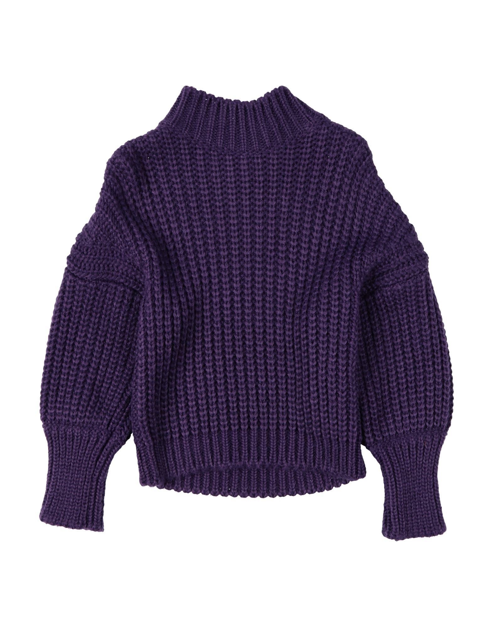 L:Ú L:Ú by MISS GRANT Rollkragenpullover Kinder Dunkelviolett von L:Ú L:Ú by MISS GRANT