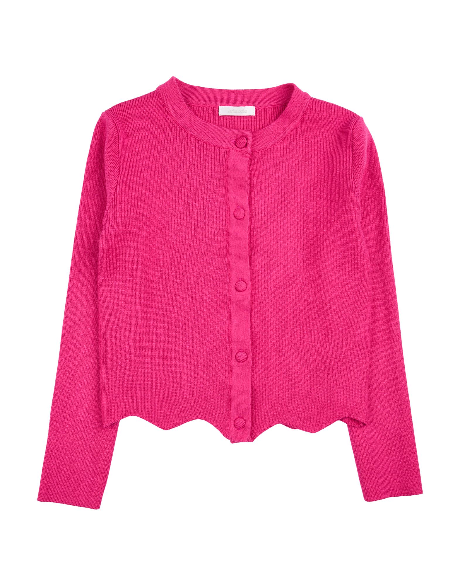 L:Ú L:Ú by MISS GRANT Strickjacke Kinder Fuchsia von L:Ú L:Ú by MISS GRANT