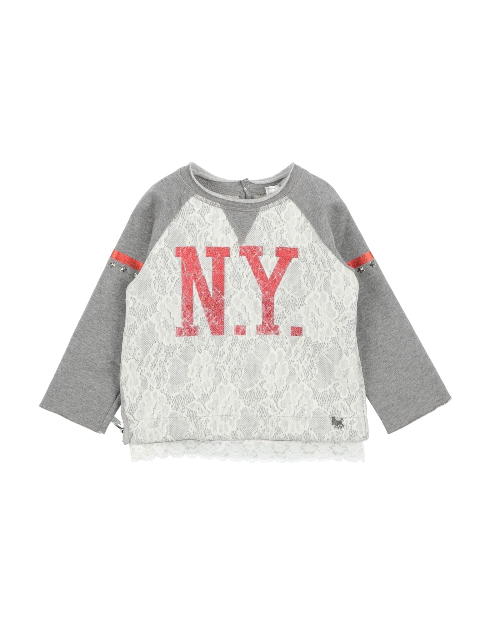 L:Ú L:Ú by MISS GRANT Sweatshirt Kinder Grau von L:Ú L:Ú by MISS GRANT