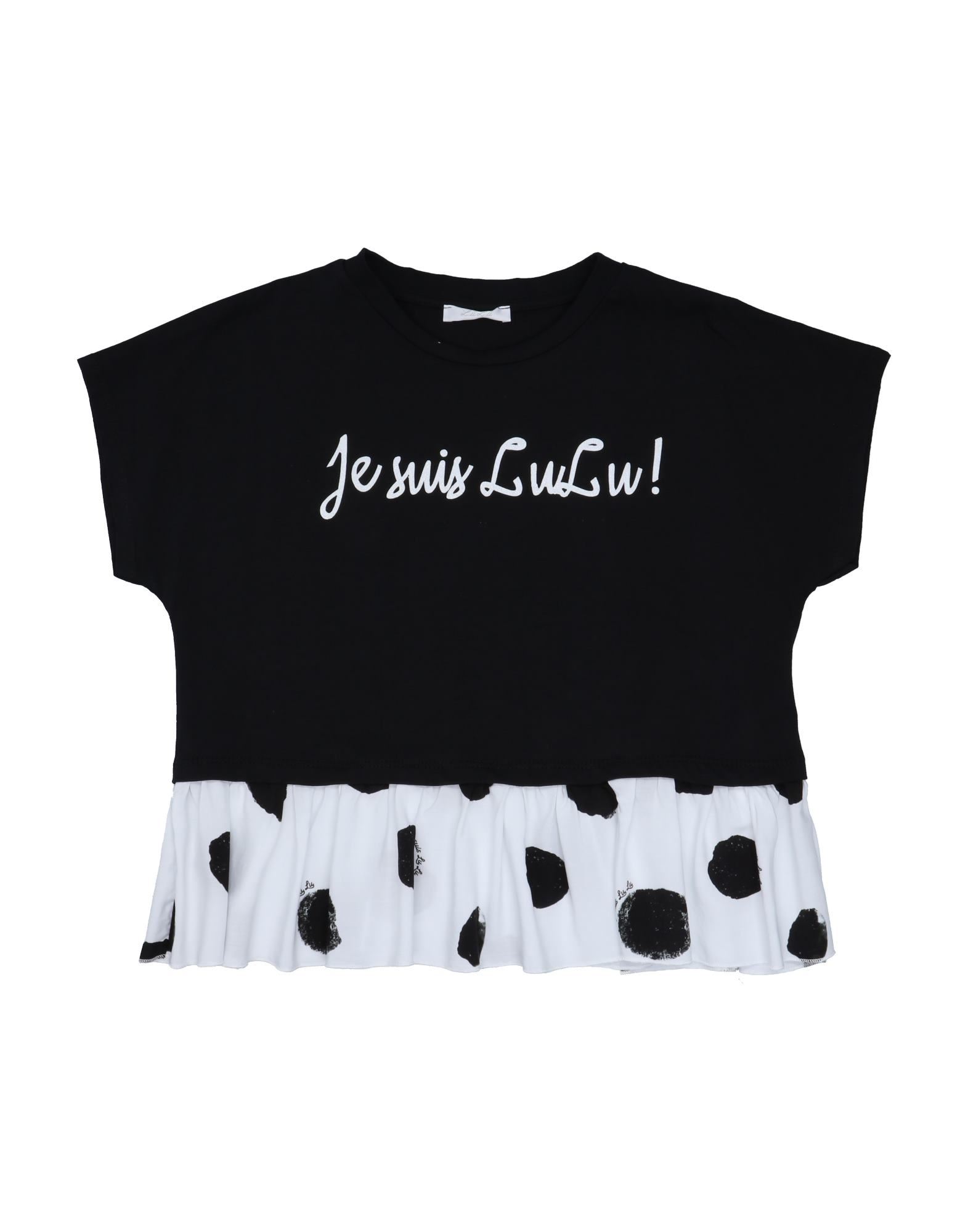 L:Ú L:Ú by MISS GRANT T-shirts Kinder Schwarz von L:Ú L:Ú by MISS GRANT