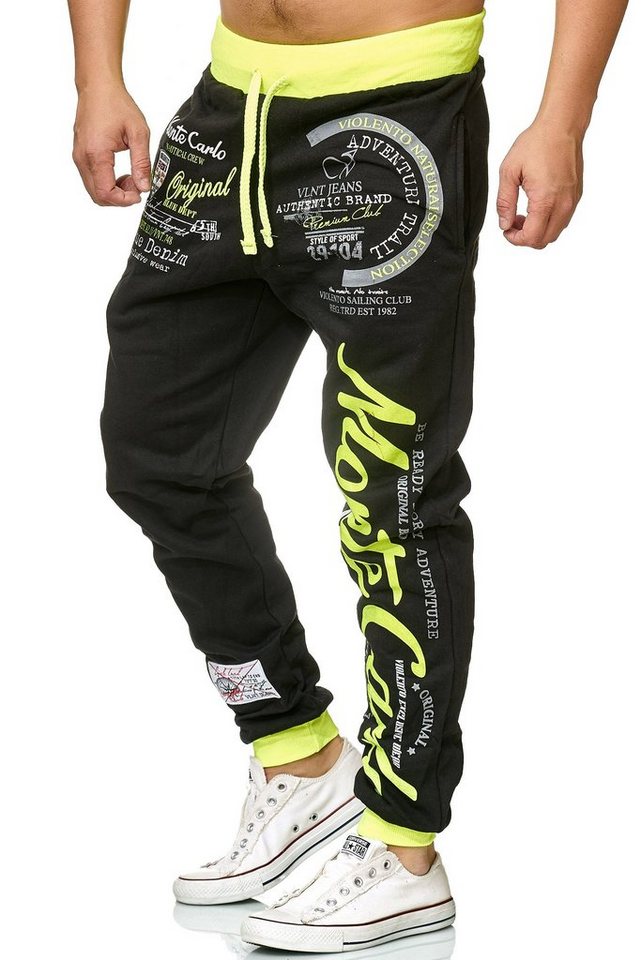 L.gonline Jogginghose Herren Jogginghose, Freizeithose, Sporthose, Monte Carlo 592 (Sweatpants, 1-tlg., im modischem Design) Fitness Freizeit Casual von L.gonline