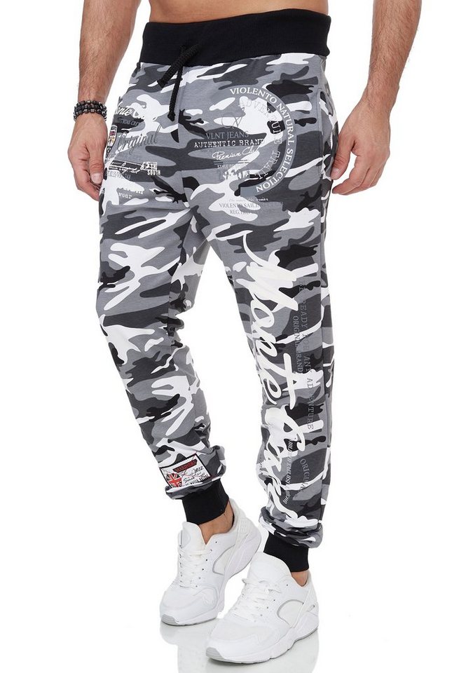 L.gonline Jogginghose Herren Jogginghose, Freizeithose, Sporthose, Monte Carlo 592 (Sweatpants, 1-tlg., im modischem Design) Fitness Freizeit Casual von L.gonline