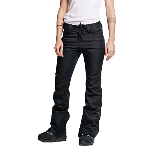 L1 Premium Goods Damen Heartbreaker Twill W PNT Schneehose, Black, M von L1