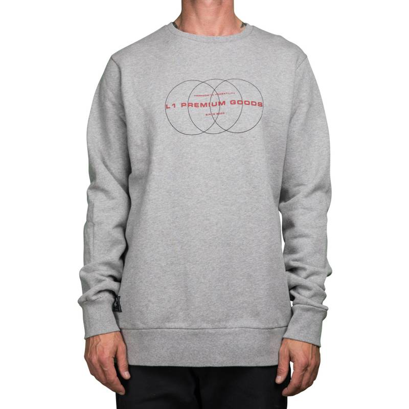 L1 Herren Sweatshirt EMBLEM CREW ´21 von L1