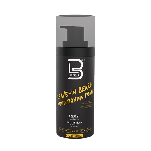 L3 VEL3 Leave-In Beard Conditioning Foam For Men 5 oz Foam von L3