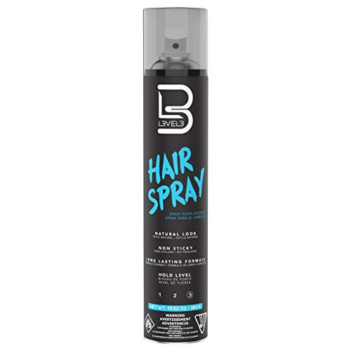Level 3 Hair Spray - Long Lasting and Strong Hold Hair Spray - Great for Men and Women - Level Three - Suitable for All Hair Types L3… Level 3 Hair Spray - Long Lasting and Strong Hold Hair Spray - Great for Men and Women - Level Three - Suitable for All Hair Types L3… von L3