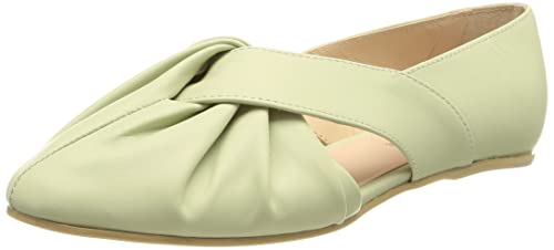 L37 HANDMADE SHOES Ballet Flat READY OR NOT, Green, 41 von L37 HANDMADE SHOES