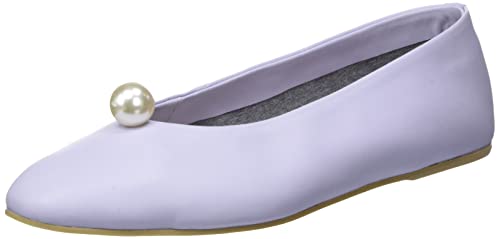 L37 Handmade Shoes Ballet Flat Soft Pearl, Lilac, 39 von L37 HANDMADE SHOES