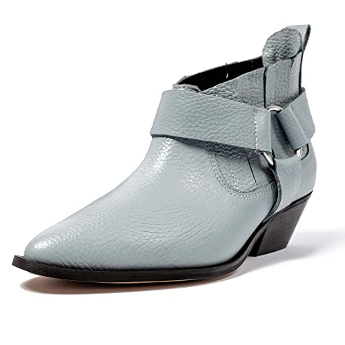 L37 HANDMADE SHOES Damen Ain't The Same Western Boot, Blue, 35 EU von L37 HANDMADE SHOES