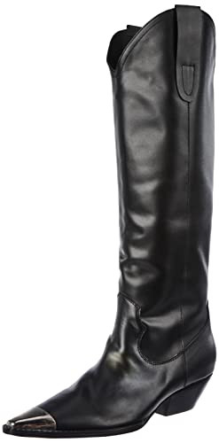 L37 HANDMADE SHOES Damen Are You Ready Knee High Boot, Black, 35 EU von L37 HANDMADE SHOES