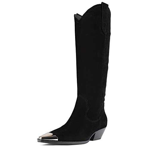 L37 HANDMADE SHOES Damen Are You Ready Knee High Boot, Black, 36 EU von L37 HANDMADE SHOES