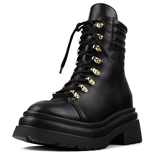 L37 HANDMADE SHOES Damen Bad Boy Boogie Fashion Boot, Black, 40 EU von L37 HANDMADE SHOES