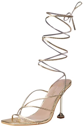 L37 HANDMADE SHOES Damen Caliente Heeled Sandal, Gold, 40 EU L37 HANDMADE SHOES Damen Caliente Heeled Sandal, Gold, 40 EU von L37 HANDMADE SHOES